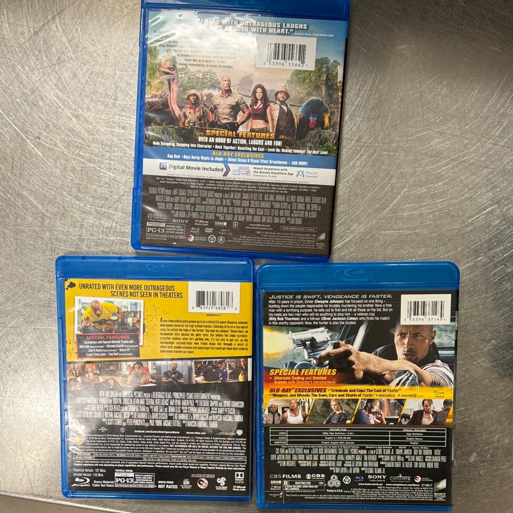 Dwayne Johnson Action Blu-ray Set - Picture 5 of 6